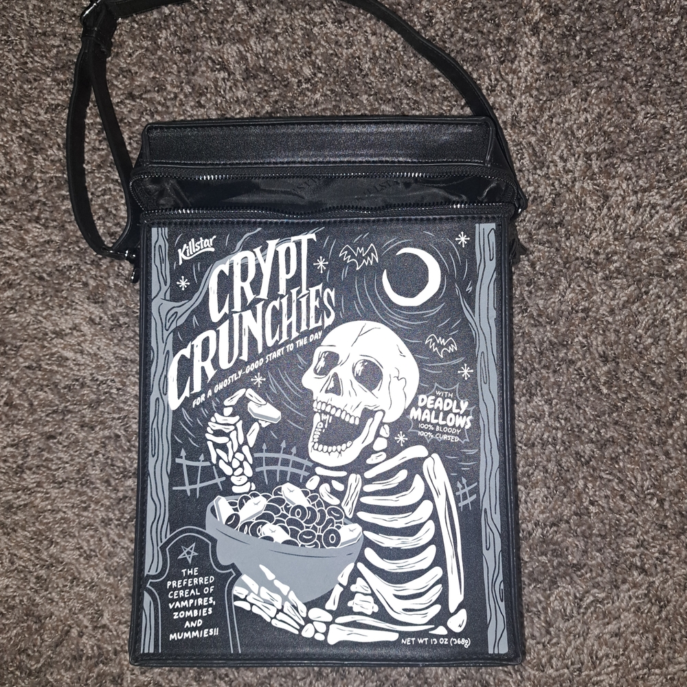 Killstar Crypt Crunchies Black Purse